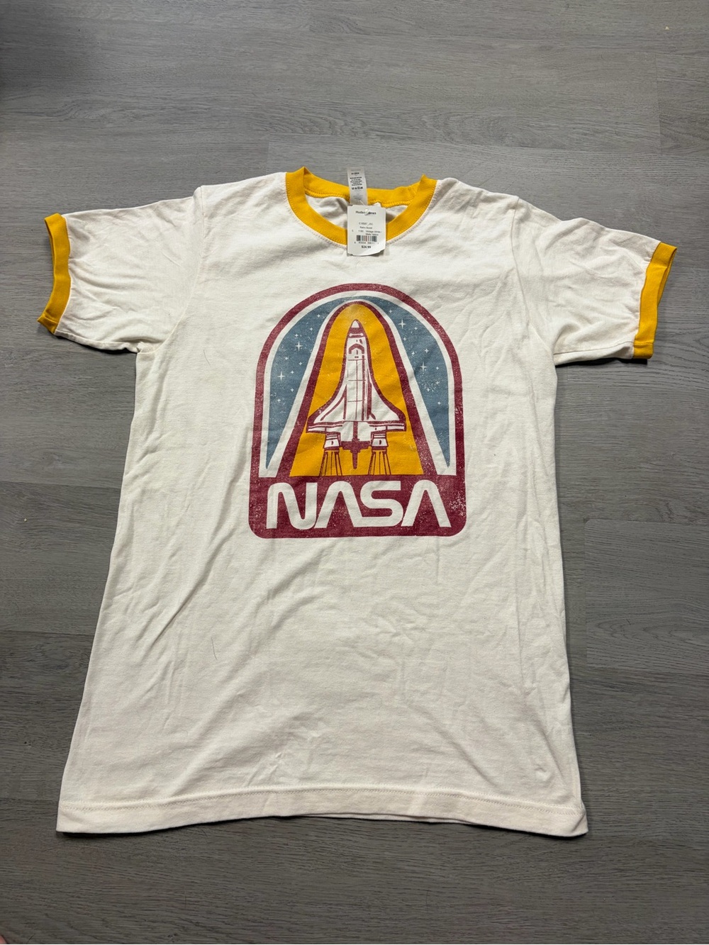 Tultex NASA Retro Boost Vintage Inspired Shuttle Graphic